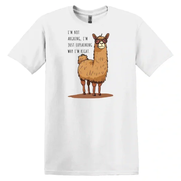 I Am Not Arguing - t-shirt för vuxna