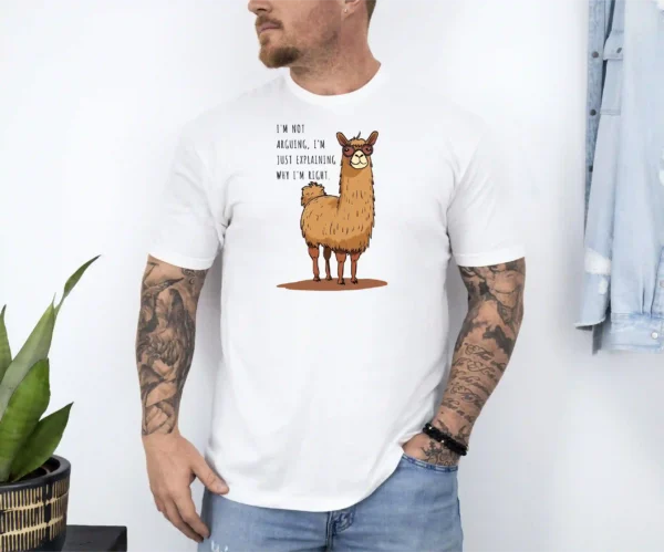 I Am Not Arguing - t-shirt för vuxna - Bild 2