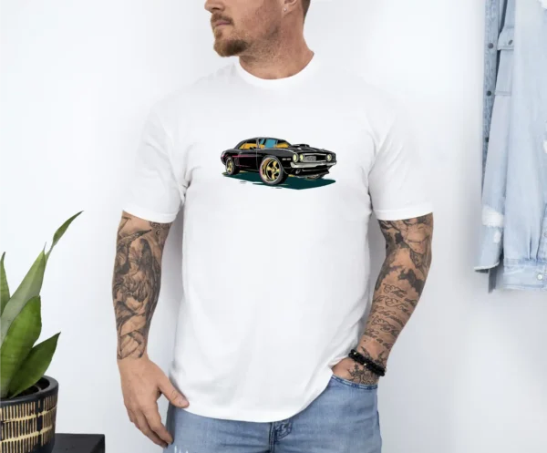 Muskelbil - t-shirt för vuxna - Bild 2