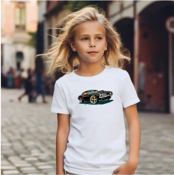 Muskelbil - t-shirt för barn - Bild 2